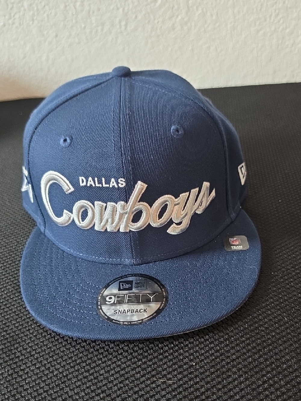 New Era Dallas Cowboys Navy and White Snapback Hat